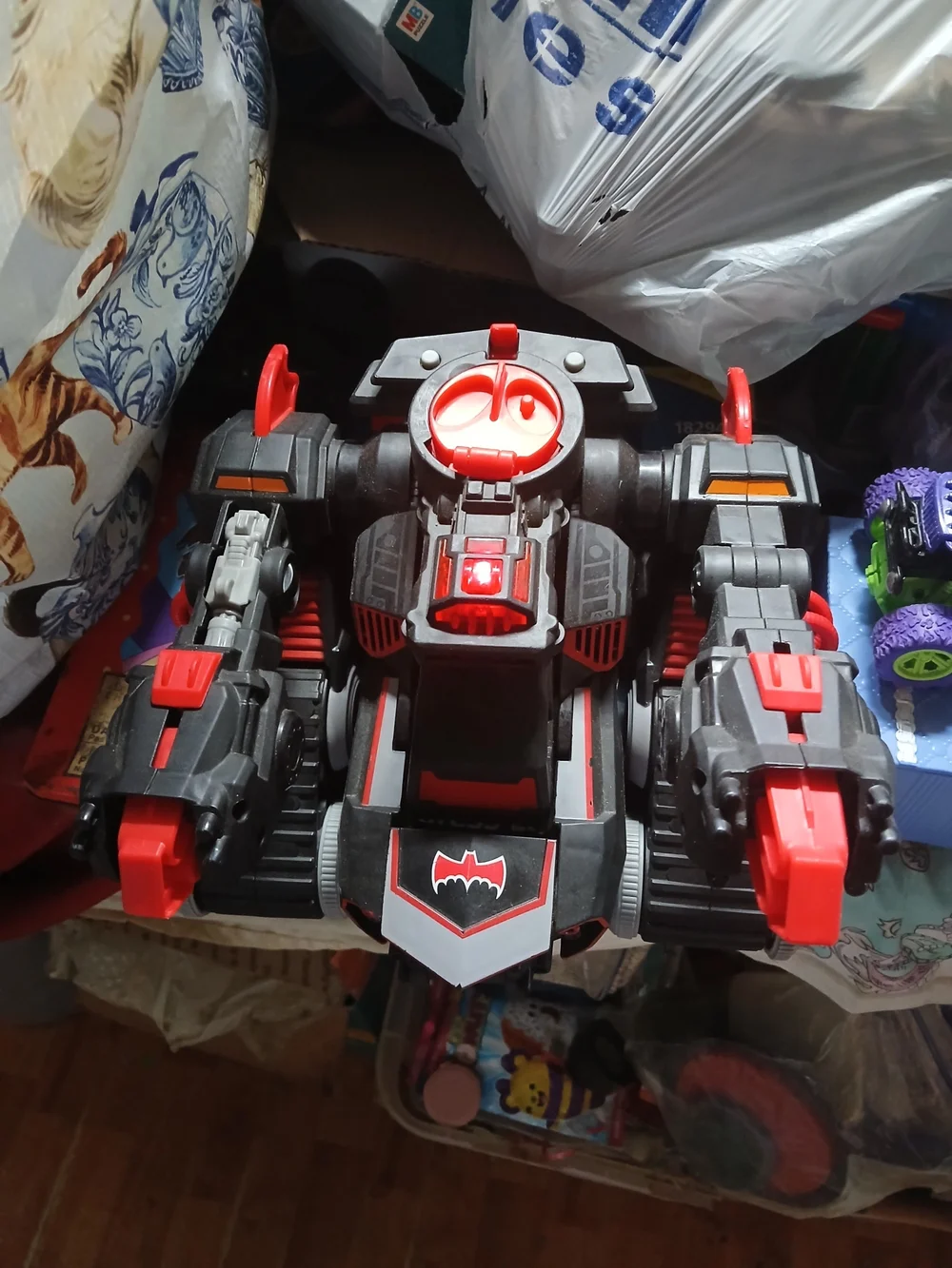 Fisher-Price Imaginext DC Super Friends RC Transforming Batbot works has remote